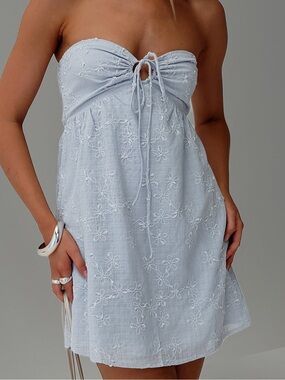 Princess Polly Strapless Babydoll Mini Dress